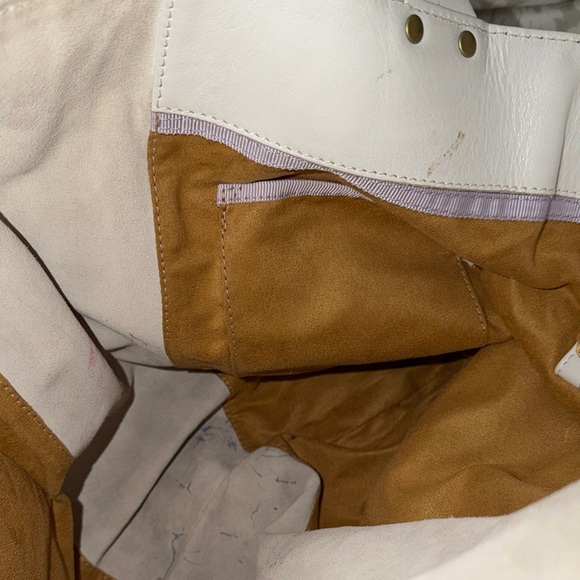 Jimmy Choo Elegant Cream and Beige Shoulder Bag - Picture 8 of 8